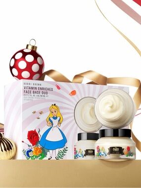 Bobbi Brown Alice in Wonderland Vitamin Enriched Face Base Duo Gift Set NEW